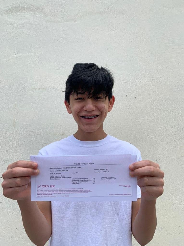 Alumno certificado seis